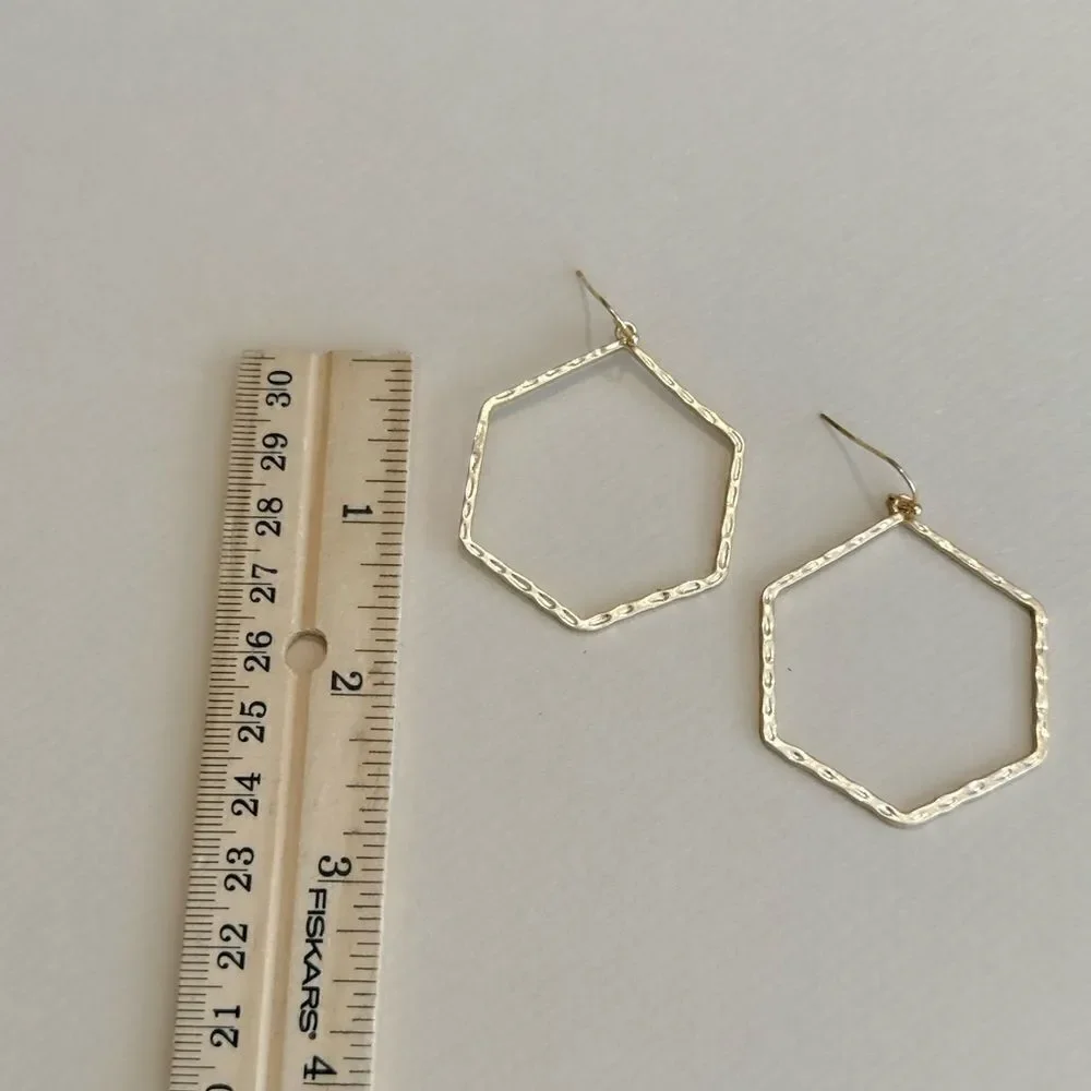 Geo dangle earrings M929